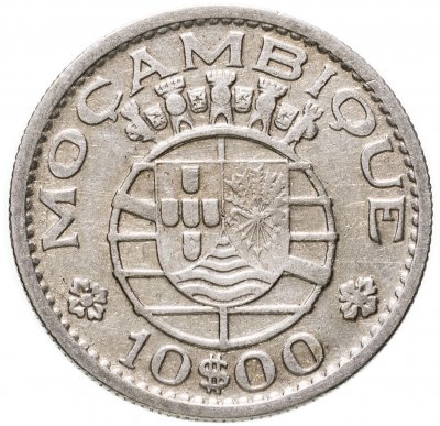 купить 10 эскудо (escudos) 1960 Мозамбик