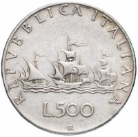 купить Италия 500 лир 1958