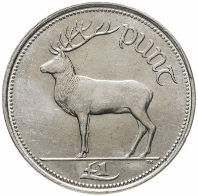 купить Ирландия 1 фунт (pound) 1995