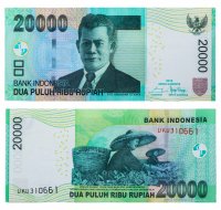 Купить Индонезия 20000 рупий 2016 (Pick 151f)
