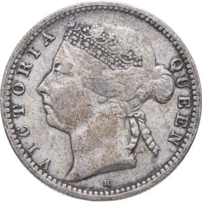 купить Стрейтс Сетлментс 10 центов (cents) 1890 H