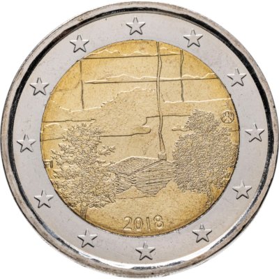 купить Финляндия 2 евро (euro) 2018 Финская сауна