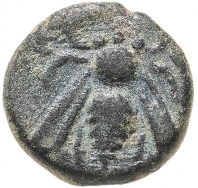купить Иония, Эфес, 370-350 годы до Р.Х., АЕ11 Бронза.(Олень/Пчела)