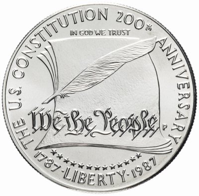 купить США 1 доллар (dollar) 1987 P "200 лет конституции"
