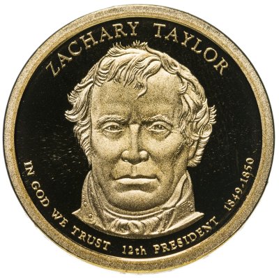 купить США 1 доллар 2009 Закари Тейлор (12-й президент США)