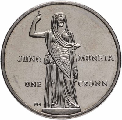 купить Остров Мэн 1 крона 2012 "Юнона монета"