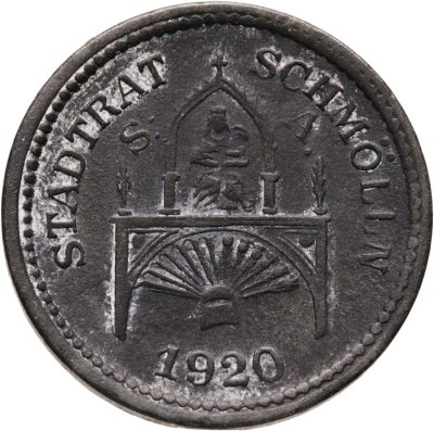 купить Германия "Шмёльн" 5 пфеннигов 1920 нотгельд