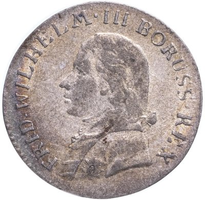 купить Германия, Пруссия 3 гроша 1800