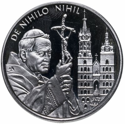 купить Мальтийский орден 10 лир 2005 Иоанн Павел II "De nihilo nihil"