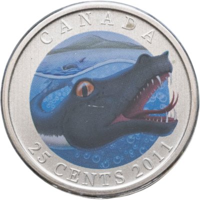 купить Канада 25 центов 2011 "Мифические создания - Мемфис" в буклете