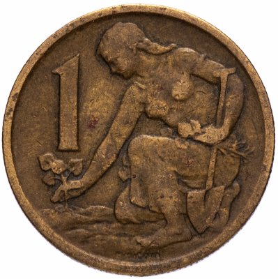 купить Чехословакия 1 крона 1961 - 1990 случайный год