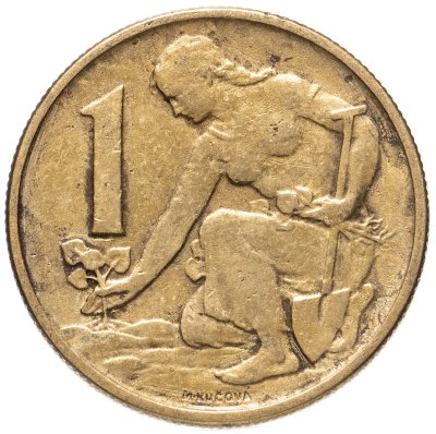 купить Чехословакия 1 крона 1965