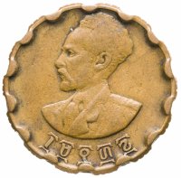 купить Эфиопия 25 центов (cents) 1944 Круг с волнообразным краем