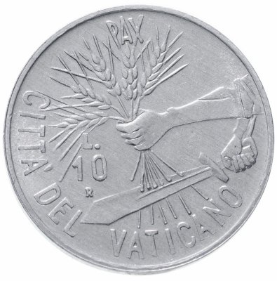 купить Ватикан 10 лир (lire) 1984