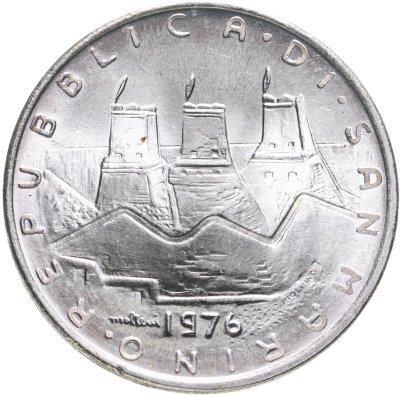 купить Сан-Марино 500 лир (lire) 1976 Республика (дерево)