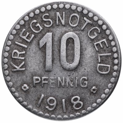 купить Германия (Бавария) нотгельд 10 пфеннигов 1918