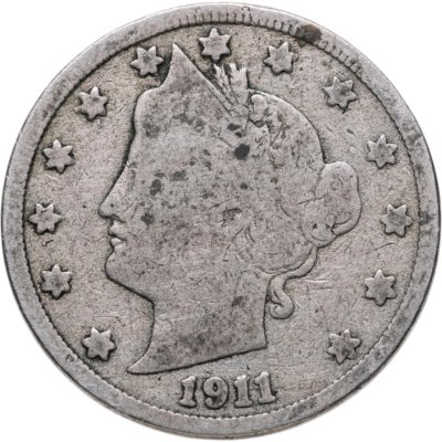 купить США 5 центов (cents) 1911 Liberty Nickel