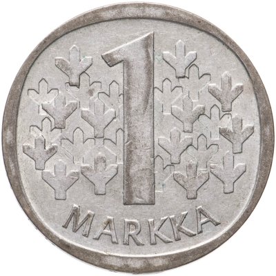 купить Финляндия 1 марка (markka) 1965 S