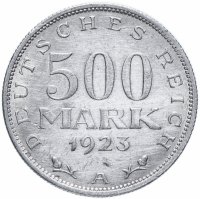 Купить Германия 500 марок 1923 A