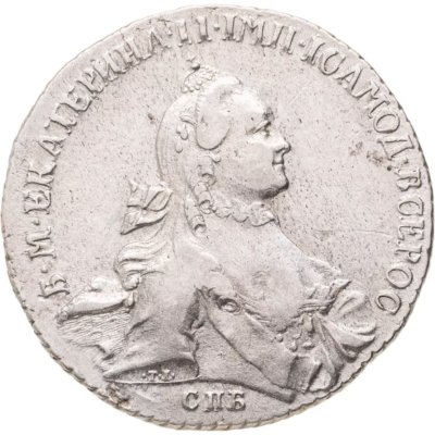 купить 1 рубль 1764 СПБ-TI-ЯI