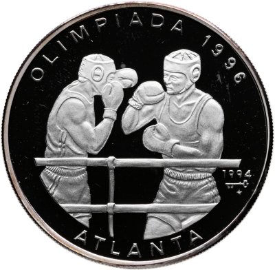 купить Куба 10 песо 1994 "XXVI летние Олимпийские Игры, Атланта 1996 - Бокс"