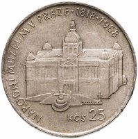 купить Чехословакия 25 крон (korun) 1968 "150 лет Пражскому национальному музею"