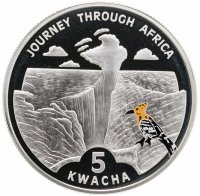 купить Малави 5 квача 2006 "Путешествие по Африке - водопад Виктория"