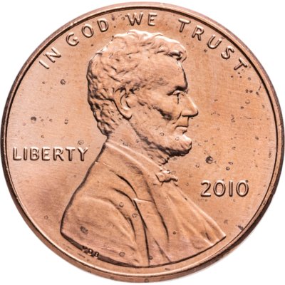 купить США 1 цент (cent) 2010