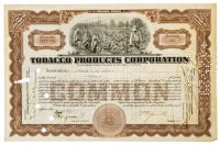 купить Акция США TOBACO PRODUCTS CORPORATION, 1924- 1928 гг.