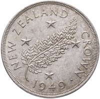 Купить Новая Зеландия 1 крона (crown) 1949