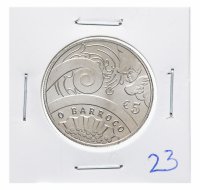 Купить Португалия 5 евро 2018 Барокко