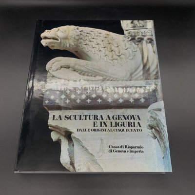 купить Книга "La Scultura a Genova e in Liguria dalle Origini al Cinquecento" Volume I, Cassa risparmio Genova e Imperia Carige, бумага, печать, суперобложка, Италия, 1987 г.