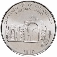 купить Панама 1/2 бальбоа (balboa) 2010 "Панама-Вьехо - Монастырь Зачатия"