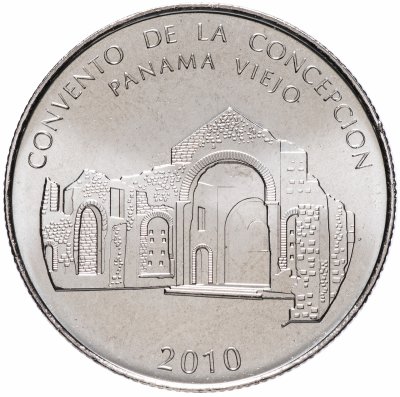 купить Панама 1/2 бальбоа (balboa) 2010 "Панама-Вьехо - Монастырь Зачатия"