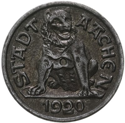 купить Германия, Ахен 10 пфеннигов 1920