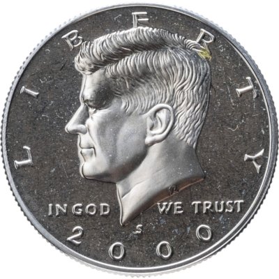 купить США 50 центов (1/2 доллара, half dollar) 2000 Proof Kennedy Half Dollar (Кеннеди) знак монетного двора "S" - Сан-Франциско