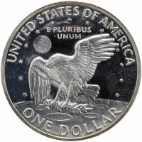 Купить США 1 доллар 1972 S "Эйзенхауэр, серебряный доллар"