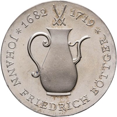 купить Германия (ГДР) 10 марок 1969 "250 лет со дня смерти Иоганна Фридриха Бёттгера"