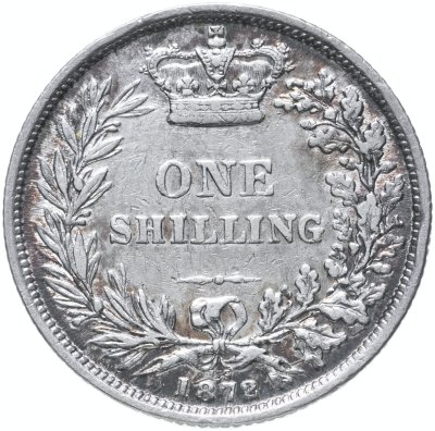 купить Великобритания 1 шиллинг (shilling) 1872