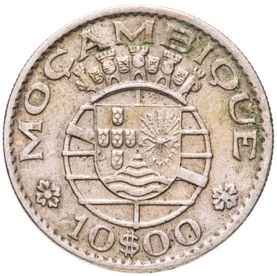 купить Мозамбик 10 эскудо (escudos) 1970
