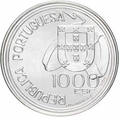 купить Португалия 1000 эскудо (escudos) 1994 "500 лет Тордесильясскому договору"