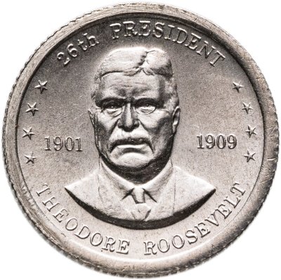 купить Жетон, США Теодор Рузвельт (1901-1909), 1981 год