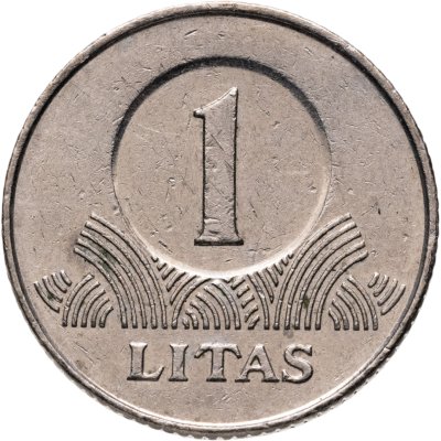 купить Литва 1 лит (litas) 2001