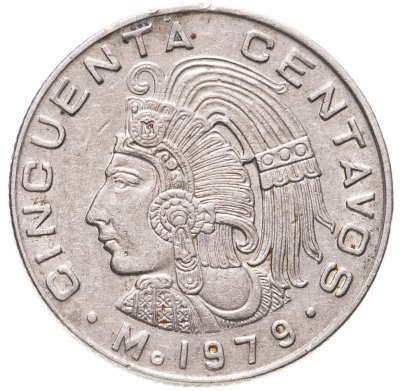 купить Мексика 50 сентаво (centavos) 1979