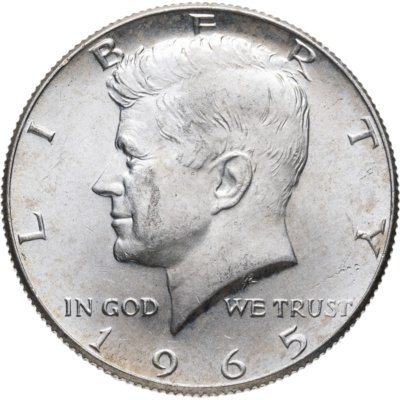 купить США 1/2 доллара (50 центов) 1965 Кеннеди