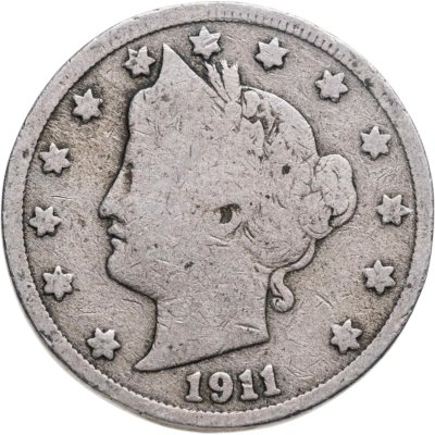 купить США 5 центов (cents) 1911 Liberty Nickel