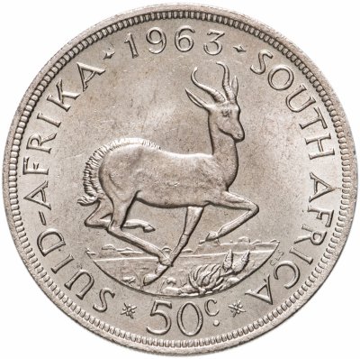 купить ЮАР 50 центов (cents) 1963