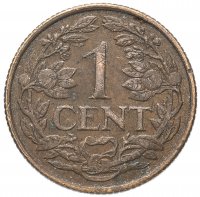 Купить Нидерландские Антильские острова 1 цент (cent) 1952-1970, случайный год