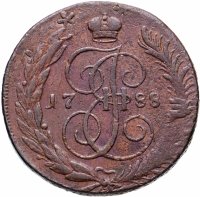 Купить 5 копеек 1788 СПМ