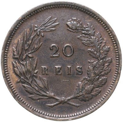 купить Португалия 20 рейс (reis) 1892